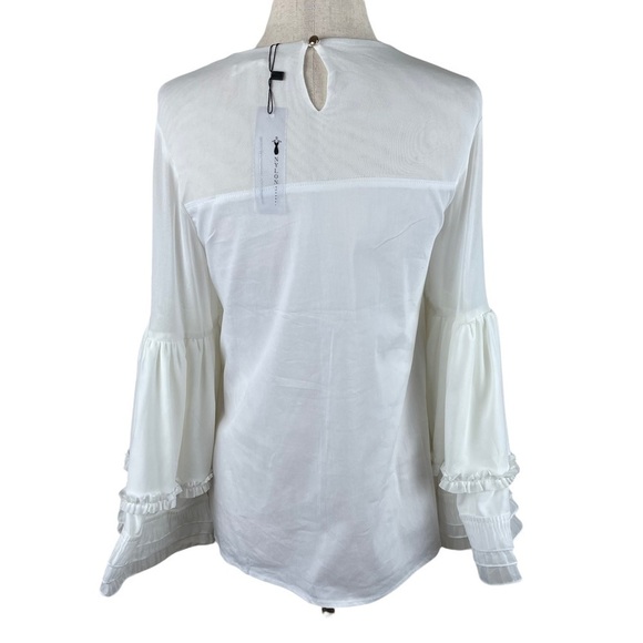 Nylon Apparel Embellished Blouse - Picture 3 of 10